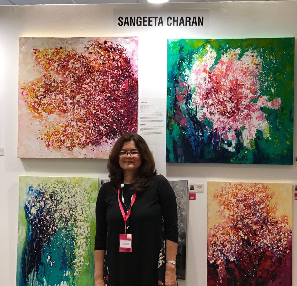 Studio Fine Art, Affordable Art Fair, Singapore, 2017. - Sangeeta Charan